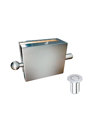 ID400 Шпингалет без вырезов на стекле