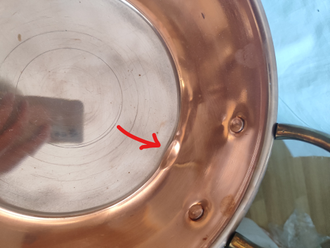 Медный таз Португалия арт.У-1432