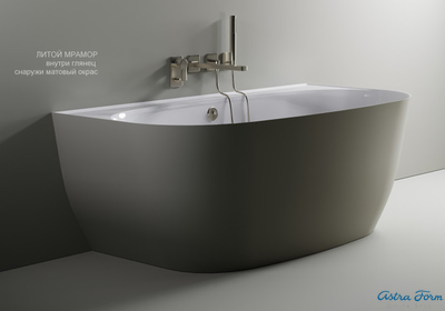 Astra-Form ванна Атрия пристеночная 170/85 см белая