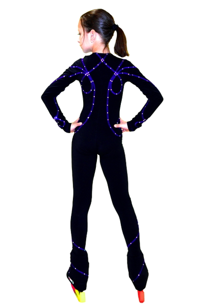 КОМБИНЕЗОН С РЕЛЬЕФНОЙ ВЫШИВКОЙ И ОТДЕЛКОЙ SWAROVSKI  (арт 507)