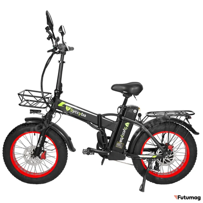 Электровелосипед SYCCYBA H1 (F10) DUAL 23AH красный