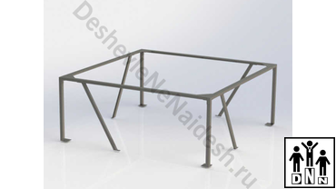 защита Рама на стойках 3х3 для батута