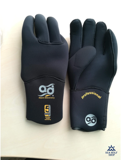 Перчатки неопреновые 5мм AquaDiscovery "SuperStretch Professional" р.L