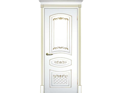 Фото: ДГ  Смальта 5   эмаль белая  с золотой патиной