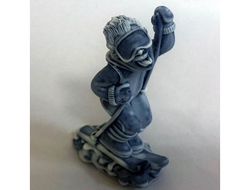 Горнолыжник,  литьевой мрамор.ОПТ