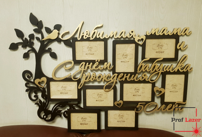 Фоторамка любимой мама и бабушке