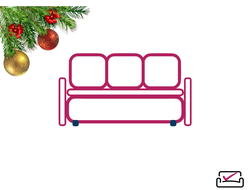 Чехлы на трехместные диваны от 160 до 220 см