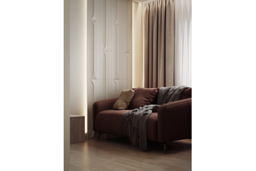 Вариант раскладки 1. Композиция с оставлением швов.