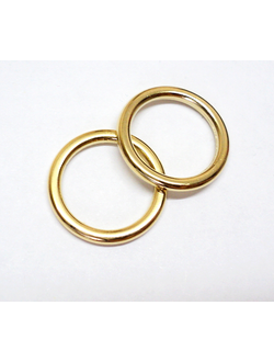 Кольцо литое золото "585"  2 см