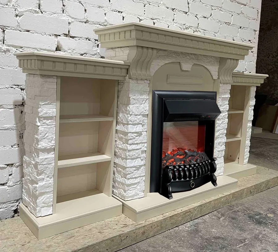 Электрический камин Дублин Премиум