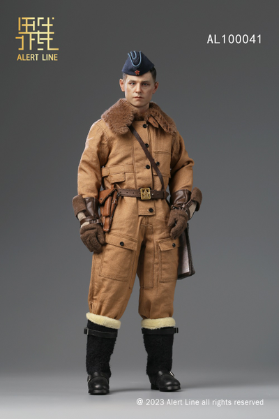Александр Покрышкин, советский летчик-ас - КОЛЛЕКЦИОННАЯ ФИГУРКА 1/6 Soviet Air Force Ace Pilot (AL100041) - Alert Line