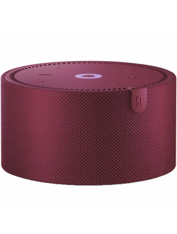 Умная колонка Яндекс Станция Мини без часов с Алисой, красный гранат, 10Вт