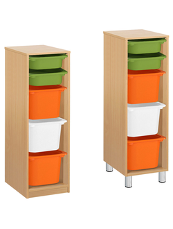 СТЕЛЛАЖНАЯ ВЫДВИЖНАЯ СИСТЕМА ХРАНЕНИЯ 1/43 ПВХ