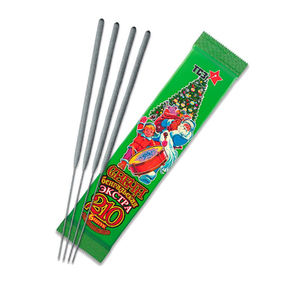 СВЕЧА БЕНГАЛЬСКАЯ ЭКСТРА - ТОЛСТЫЕ 210 мм (6 шт.)