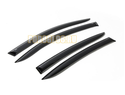 Дефлекторы окон, RIVAL, для Kia XCeed 2020-, листовой ПММА, 4шт.