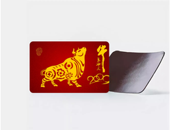 Магнит с символикой "Быка" №20