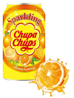 Chupa Chups Газированный Напиток Апельсин 345мл (24)
