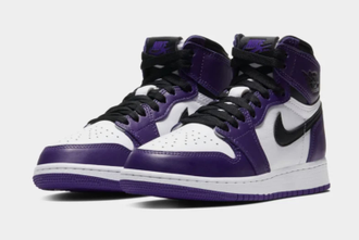 Nike Air Jordan 1 Retro High Og Court Purple (Экокожа) новые