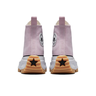 Кеды Converse Run Star Hike розовые высокие на платформе