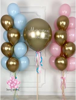 Сет 5 для определения пола малыша гендерная вечеринка