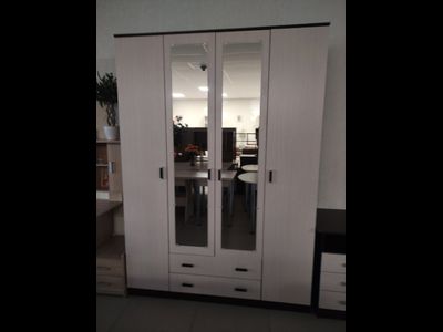 Шкаф распашной 4-х дверный "Тополь-4" (Бр)