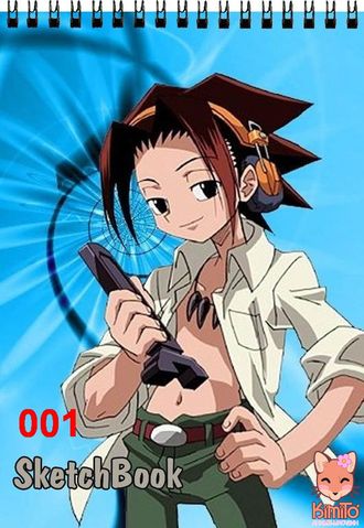 Shaman King  скетчбук на пружине