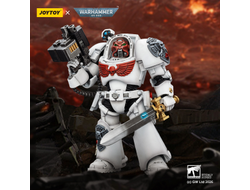 Терминатор Белых Шрамов (Warhammer 40K) - КОЛЛЕКЦИОННАЯ ФИГУРКА 1/18 White Scars Terminator with Power Sword and Storm Bolter (JT03189) - JOYTOY