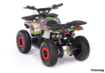 Детский квадроцикл MOTAX GRIZLIK MINI PS граффити