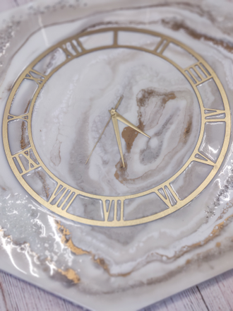 Часы "Срез камня" D 65 см