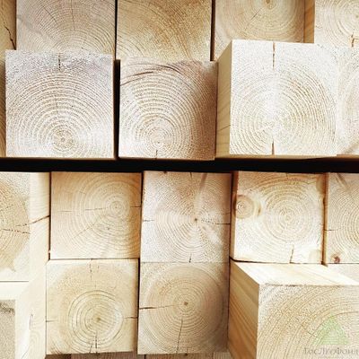 Брус обрезной камерной сушки 150х200х6000 мм, хвоя, сорт 1 купить недорого