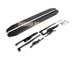 Пороги на Opel Antara (2008-2012-…) Black-Premium