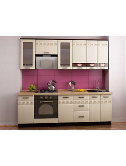Кухонный гарнитур Аврора (ширина 240 см)