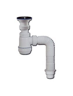 Сифон Wirquin "МИНИ Элит" с нерж. чашкой"- 40/50