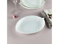 Тарелка суповая Листок