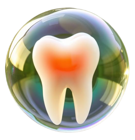 Зуб в пузыре