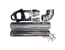 Комплект дымовых труб 100/180 для котлов KITURAMI (КИТУРАМИ)