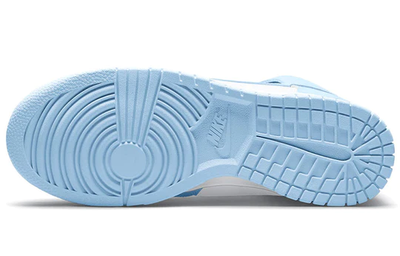 Голубые женские найки заказать с официального сайта Кроссовки Nike Dunk High Aluminum DD1869-107