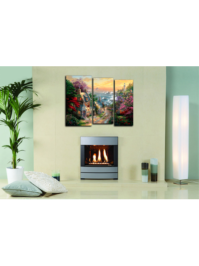 Модульная картина &quot;Старинный город&quot;