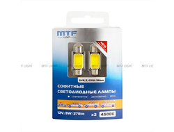 Салонные лампы LED C5W COB 4500K COB45C5W