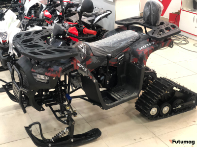 Электроснегоцикл - квадроцикл 2в1  MOTAX Grizlik E1500 2024