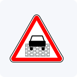 Дорожный знак 1.35 Участок перекрестка