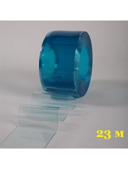 Полосовая ПВХ завеса морозостойкая 200х2 мм, 1 рулон/бухта, длина  23.0 м