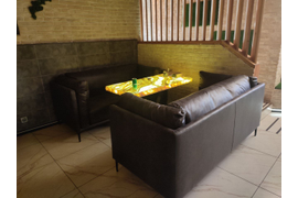 Завершили диваны для сети кальянных «Мята»