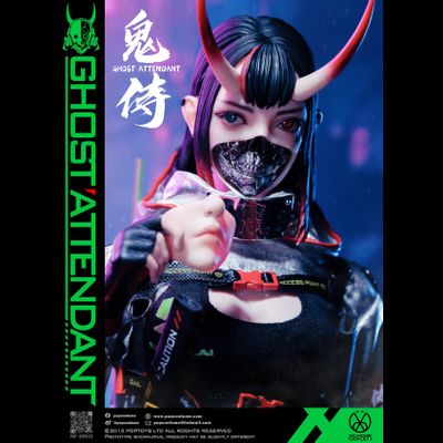 ПРЕДЗАКАЗ - Девушка-киборг - Коллекционная ФИГУРКА 1/6 scale Ghost Attendant (GS-001) - POP COSTUME  ?ЦЕНА: 26900 РУБ.?
