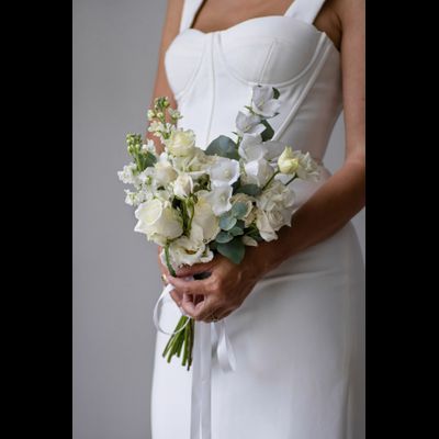 Букет невесты &amp; Бутоньерка № 1367