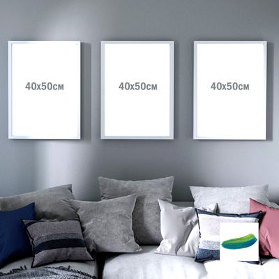 Три постера из коллекции «Цветы»  - «Раскрывающаяся роза», «Бутон розы» и «Две розы».