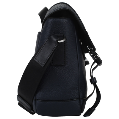 Сумка из мягкой кожи Майкл Корс Men Greyson черная