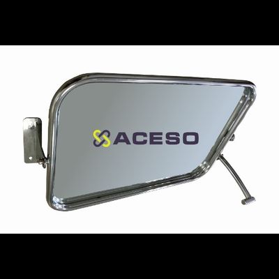 Зеркало поворотное для инвалидов антивандальное с ручкой 600*400 мм