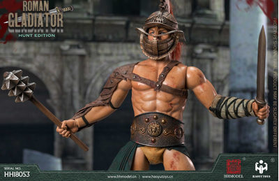 Римский гладиатор-фракиец - КОЛЛЕКЦИОННАЯ ФИГУРКА 1/6 scale Imperial Legion Roman Gladiator Hunting Edition (HH18053) - HAOYUTOYS