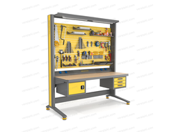 Стол слесаря-сборщика KronVuz Pro WP-3103-3SL